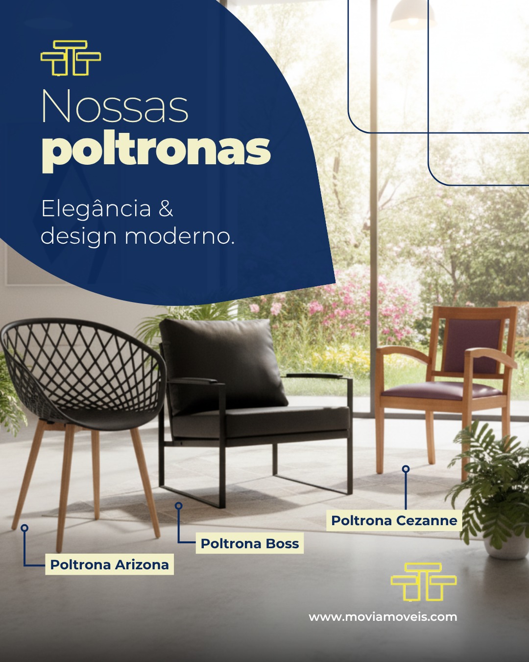 Conforto, design e personalidade em cada detalhe